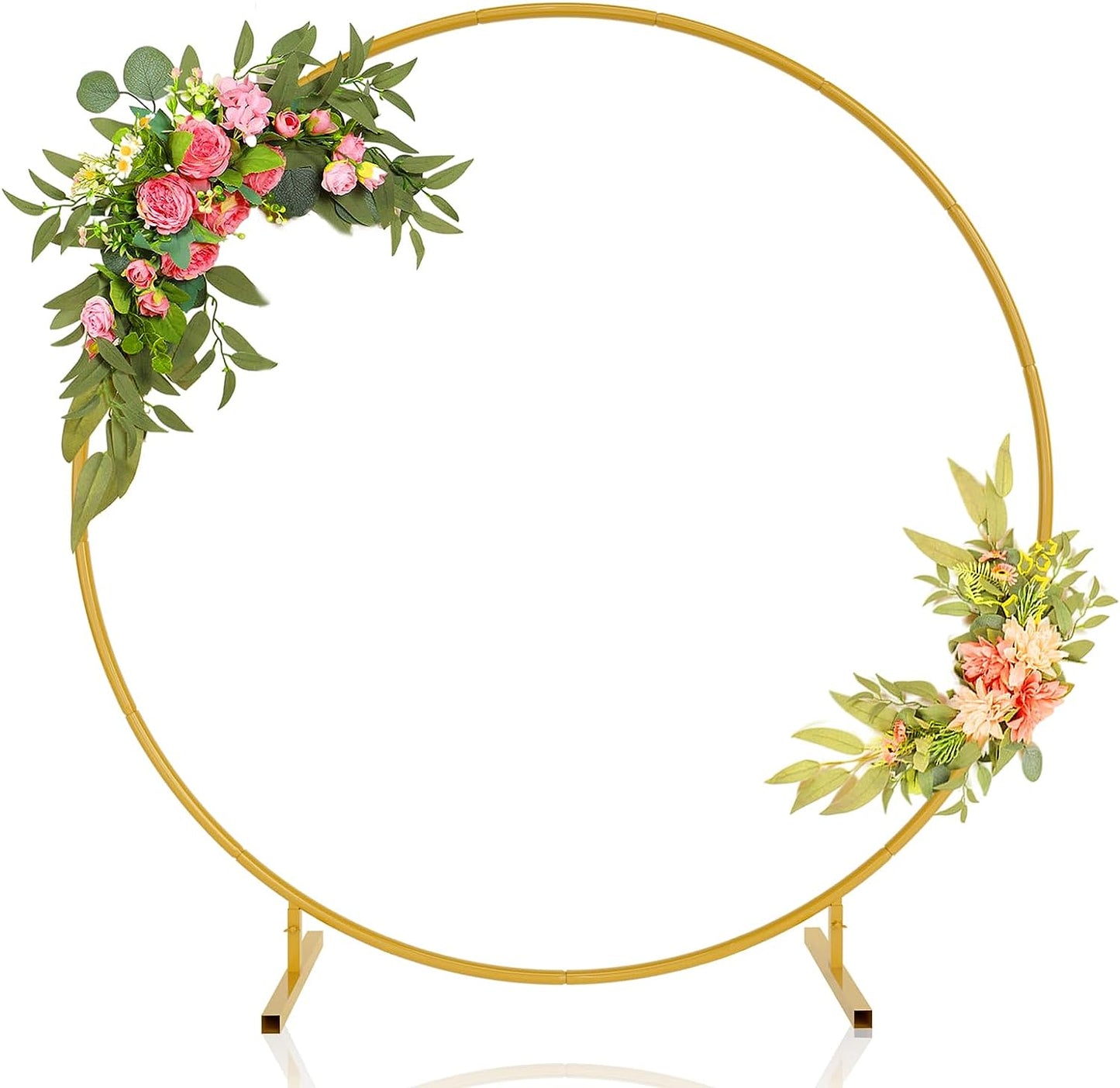 7' Gold Round Arch