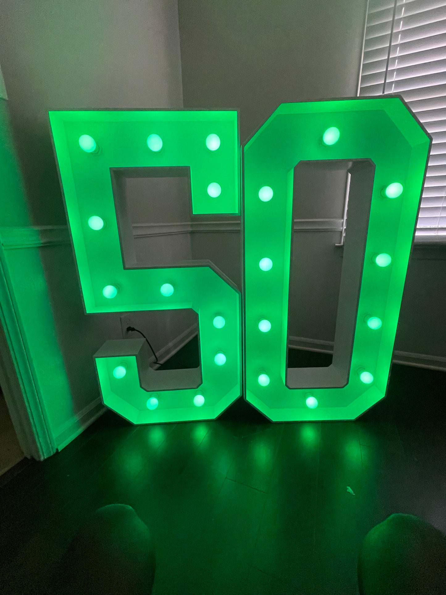 4' Marquee Numbers