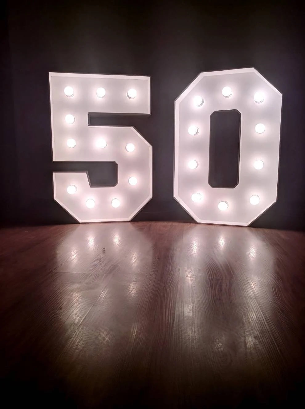 4' Marquee Numbers